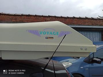 Box bagages " Voyage ", Autos : Divers, Porte-bagages, Enlèvement, Utilisé