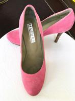 MEZURA - nubuck - pumps - schoenen - 39, Kleding | Dames, Ophalen of Verzenden, Roze, Zo goed als nieuw, Mezura