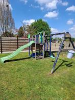 Speeltoestel met glijbaan en schommel, Kinderen en Baby's, Speelgoed | Buiten | Speeltoestellen, Ophalen, Gebruikt, Overige typen