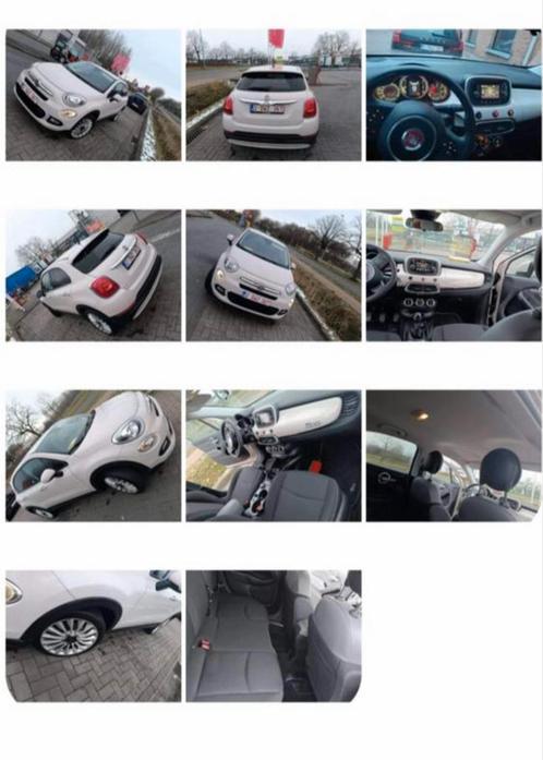 Fiat500, Auto's, Fiat, Particulier, 500X, ABS, Achteruitrijcamera, Adaptive Cruise Control, Airbags, Bluetooth, Isofix, Navigatiesysteem