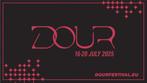 ️ 2 billets Dour 2025 (Pass 5 jours + Comfort Camping), Twee personen, Meerdaags