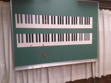 Panneau pour cours /:leçons de musique, Musique & Instruments, Enlèvement ou Envoi, Utilisé
