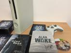 Xbox 360 Elite 60GB, controller, GTA 5 en Alan Wake, Enlèvement, Avec jeux