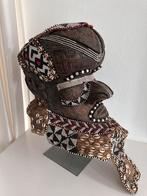 Exclusief Kuba Bwoom Konings masker coll. Antropoloog 1940-3, Antiek en Kunst, Verzenden