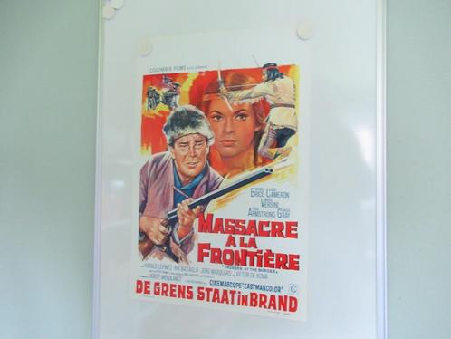 Affiche du film WINNETOU AND OLD FIREHAND/THUNDER AT THE B, Collections, Posters & Affiches, Comme neuf, Cinéma et TV, A1 jusqu'à A3