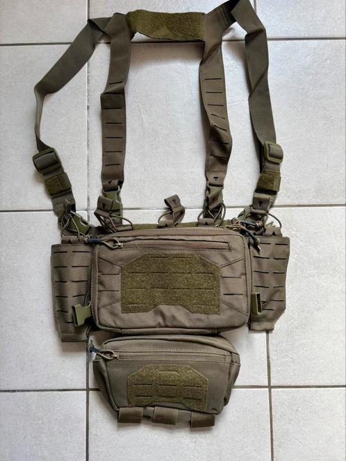 Nieuwe kaki borstrig, Verzamelen, Militaria | Algemeen, Landmacht, Ophalen of Verzenden