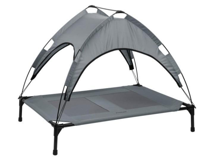 Hondenbedje met overkapping, Dieren en Toebehoren, Hondenmanden, Zo goed als nieuw, Ophalen