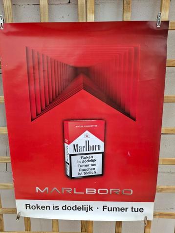 Marlboro poster / affiche  beschikbaar voor biedingen
