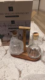 Olie & vinegar set, Maison & Meubles, Accessoires pour la Maison | Cloches, Enlèvement, Comme neuf