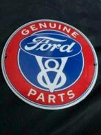 plaque emaille ford V8, Verzamelen, Ophalen of Verzenden