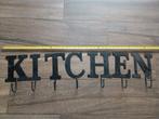 Wandhaken in de letters Kitchen, Minder dan 100 cm, Gebruikt, Metaal, Wandhaken