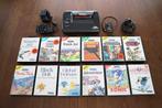 SEGA Master System II console + 12 games, Ophalen, Met games, Overige modellen, Zo goed als nieuw