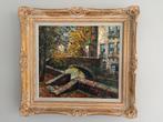 Brugse Meebrug - Frans van Genesen 50cm x 44cm, Antiek en Kunst, Ophalen