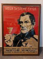 Très ancienne affiche de la Distillerie René Piron Jumet, Collections, Comme neuf, Enlèvement ou Envoi