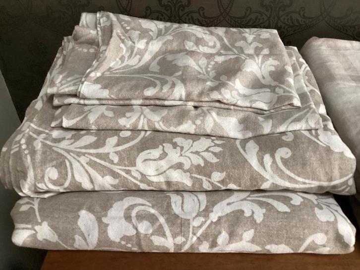 Housses de couette 1 personne, Maison & Meubles, Chambre à coucher | Linge de lit, Utilisé, Housse de couette, Une personne, Beige