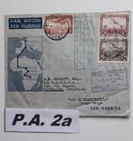 Stempel op brief Air Post to Congo van 15/11/1935, Gestempeld, Ophalen of Verzenden, Luchtvaart, Luchtpostzegel