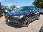 Alfa Romeo Stelvio **2020**Super**Cam**DNA**PRACHTWAGEN**, Auto's, Alfa Romeo, Automaat, Euro 6, Zwart, Leder