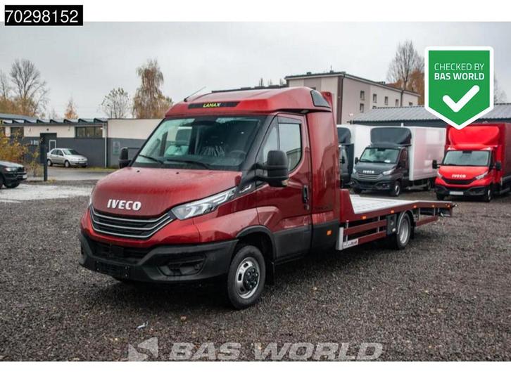 Iveco Daily 50C21 3.0L Automaat 210PK Autotransporter 3,5t T, Auto's, Bestelwagens en Lichte vracht, Bedrijf, Te koop, Airconditioning