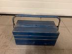 Vintage gereedschapskoffer in metaal, Bricolage & Construction, Boîtes à outils, Enlèvement, Utilisé
