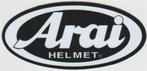 Arai Helmet sticker #9