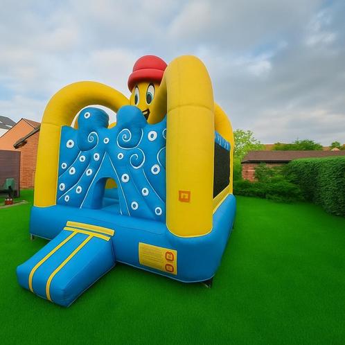 SPRINGKASTEEL DE OCTOPUS te huur, Kinderen en Baby's, Speelgoed | Buiten | Springkussens, Ophalen