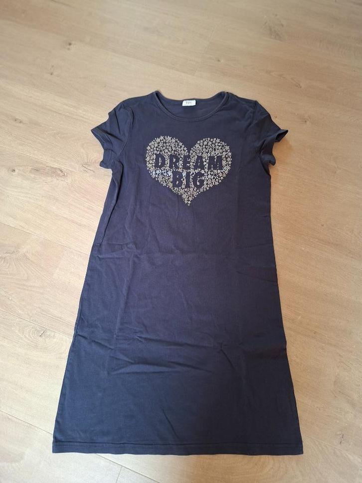 Marineblauw slaapkleed (12 à 14 jaar), Kinderen en Baby's, Kinderkleding | Maat 152, Gebruikt, Meisje, Nacht- of Onderkleding