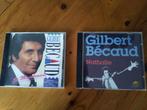 2 CD Gilbert Bécaud, CD & DVD, Utilisé, Enlèvement ou Envoi