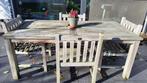 teak tuin set, Ophalen, Gebruikt