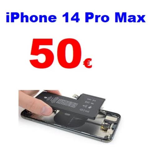 Remplacement batterie iPhone 14 Pro Max pas cher à Bruxelles, Telecommunicatie, Mobiele telefoons | Toebehoren en Onderdelen, Apple iPhone