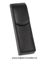 SIGAREN ETUI / SIGARENKOKER VAN ADORINI  - LEER- ZWART sk82, Envoi