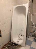 Plaatstalen badkuip, wit ge-emailleerd 170 x 75 cm, Huis en Inrichting, Badkamer | Complete badkamers, Ophalen, Gebruikt