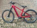Electrische mountin bike in prachtig rood ! Uniek ., Ophalen, Zo goed als nieuw