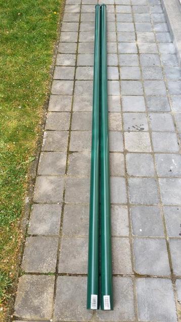2x Giardino ronde tuinpaal diam. 4,8 cm lengte 240 cm beschikbaar voor biedingen