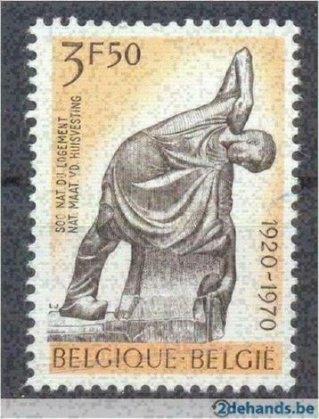 Belgie 1970 - Yvert/OBP 1554 - 50 jaar Huisvesting (PF) disponible aux enchères