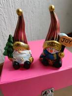 2 Kerstfiguren, Georgette en Paul, Enlèvement, Neuf