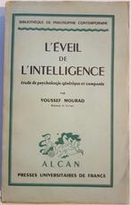 L'éveil de l'intelligence - étude de psychologie génétique e, Youssef Mourad, Ophalen of Verzenden, Zo goed als nieuw, Algemeen
