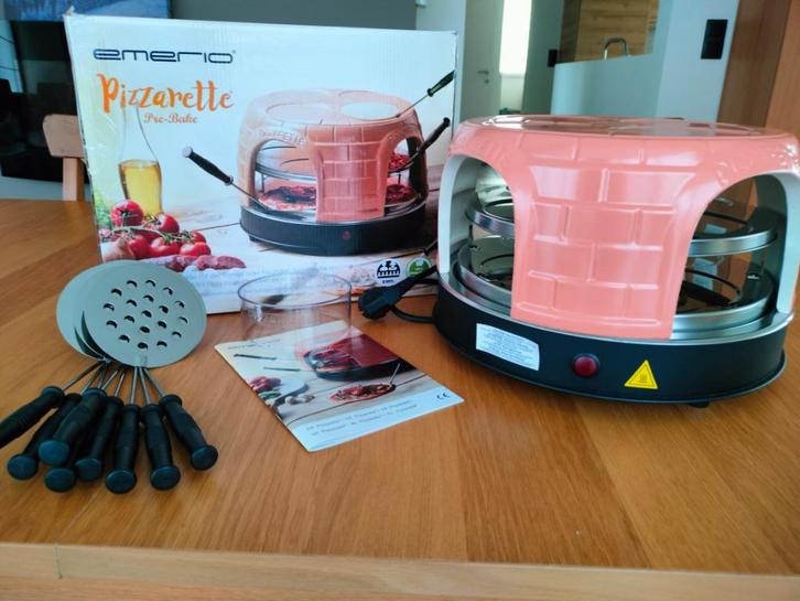 Pizzarette, Elektronische apparatuur, Gourmetstellen, Zo goed als nieuw, 8 personen of meer, Ophalen