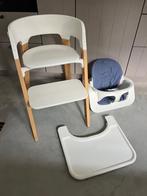 Stokke steps stoel + babyset + kussenset + tafelblad, Kinderen en Baby's, Ophalen, Gebruikt, Meegroeistoel