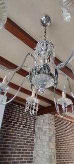 vintage klassieke kristallen kroonluchter, Ophalen, Gebruikt, Glas, Barok - rococo revival