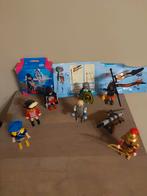 Playmobil, ridders en piraten met bijpassede wapens,kanon, Kinderen en Baby's, Speelgoed | Playmobil, Ophalen of Verzenden, Zo goed als nieuw