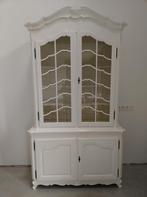 Unieke witte vitrinekast, Antiek en Kunst, Ophalen