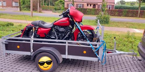 A louer Remorque Basculante Multifonction 750Kg, 1&2 Motos, Motoren, Accessoires | Overige, Zo goed als nieuw, Ophalen of Verzenden