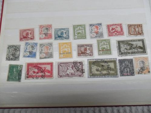Indochine 20 timbres  état voir photos ., Postzegels en Munten, Postzegels | Europa | Frankrijk, Ophalen of Verzenden