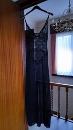 Transparante jurk lang kleed kant one size super mooi, ANDERE, Verzenden, Zwart, Overige typen