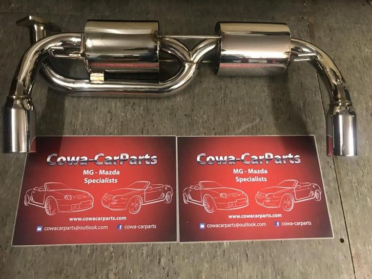 mg f mgf mg tf mgtf rvs trevor taylor uitlaat alleen bij cow, Autos : Pièces & Accessoires, Systèmes d'échappement, Neuf, Enlèvement ou Envoi