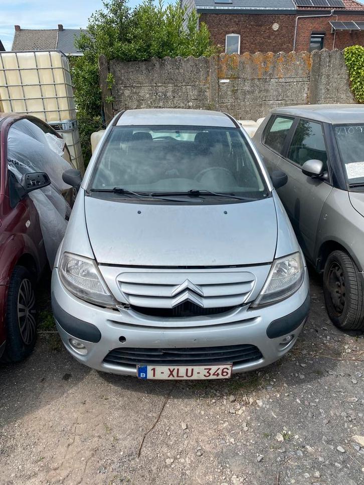 Citroen C3 benzine pour pieces, Auto's, Citroën, Bedrijf, Te koop, C3, Benzine, Zilver of Grijs, Ophalen
