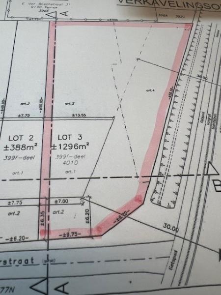 Grond te koop in Temse, Immo, Gronden en Bouwgronden, tot 200 m²
