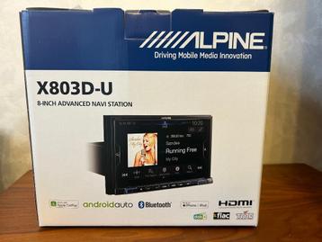 ALPINE X803D-U Audio/Navigatie (NIEUW IN DOOS !)