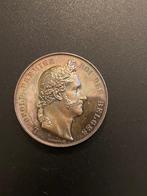 medaille Léopold I 1835 ZILVER exposition industrielle, Postzegels en Munten, Penningen en Medailles, Ophalen of Verzenden, Zilver