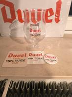 Duvel moutarde rood 2022 met viltje sticker en pin, Verzamelen, Biermerken, Ophalen of Verzenden, Duvel